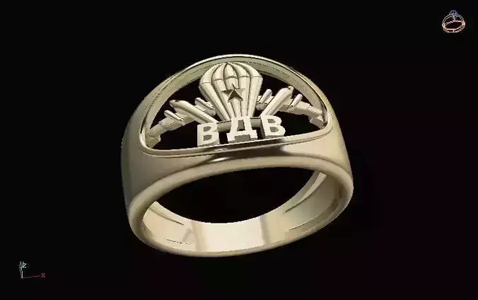 Man ring VDV  3D print model