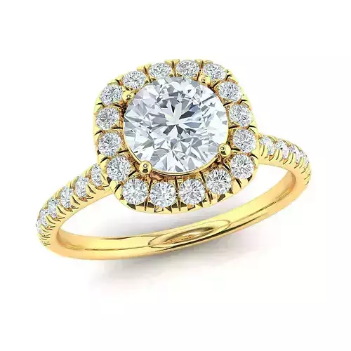 Engagement ring 5-70 mm center