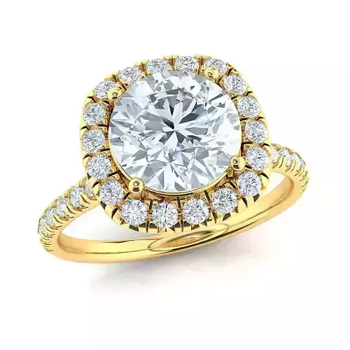 Engagement ring 7-30 mm center