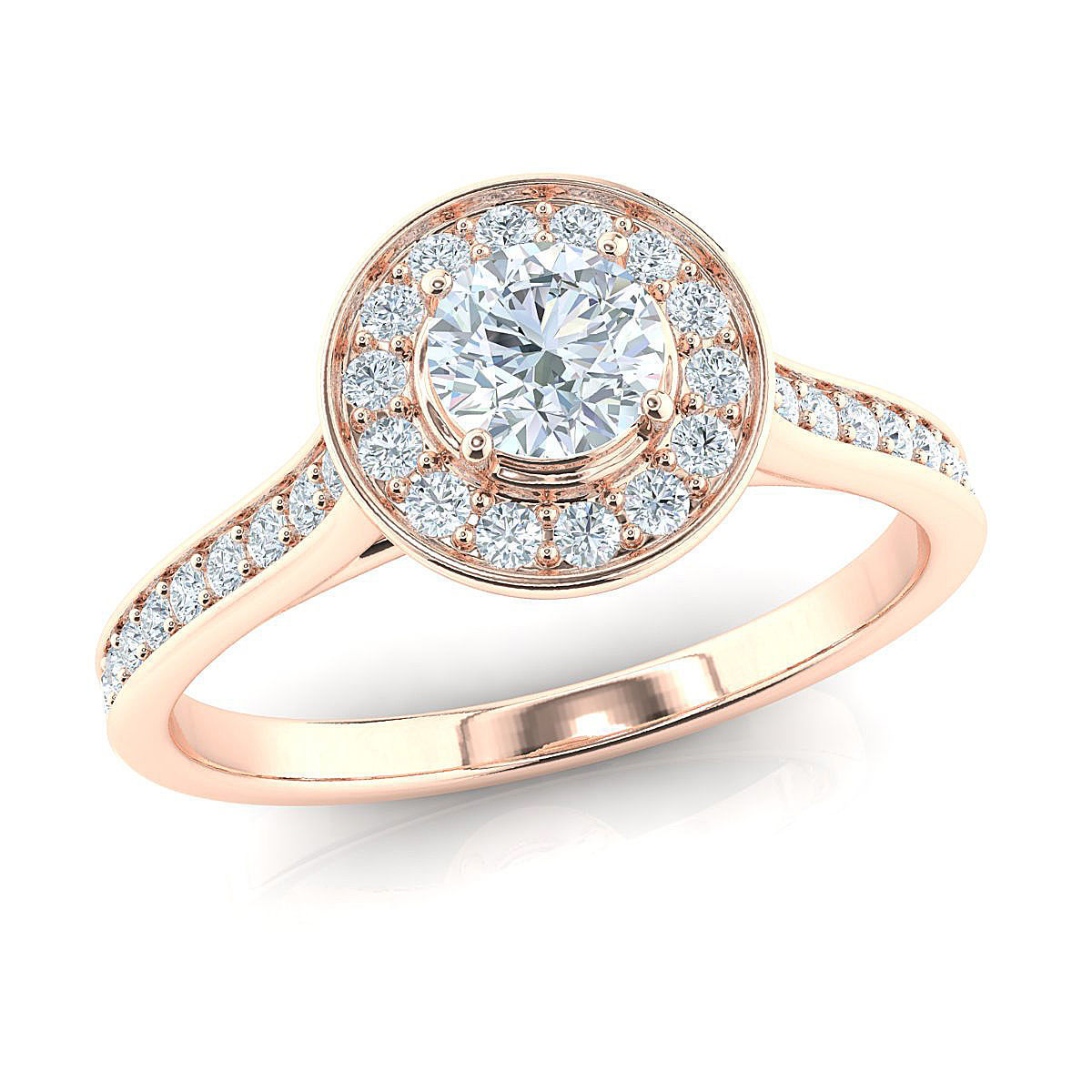 Fancy helo ring 4-00 mm center 3D print model_1