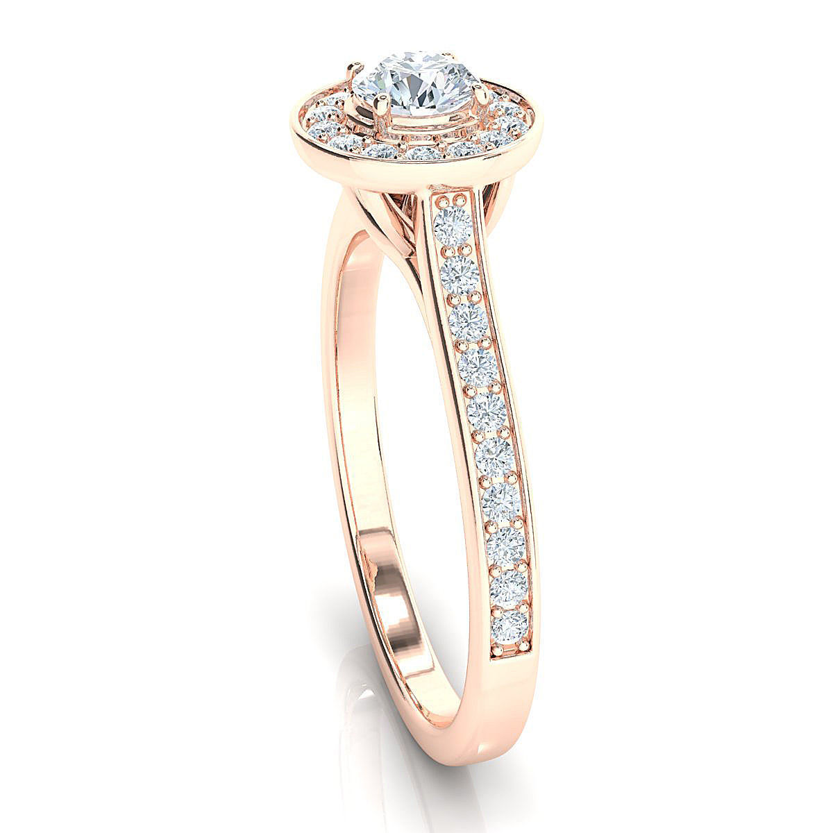 Fancy helo ring 4-00 mm center 3D print model_5