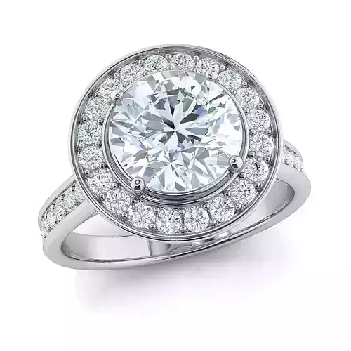 Fancy helo ring 7-30 mm center