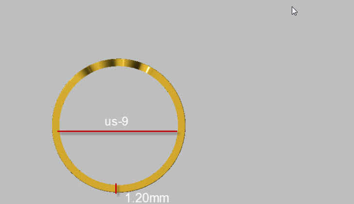 ocean wave ring 3D print model_4