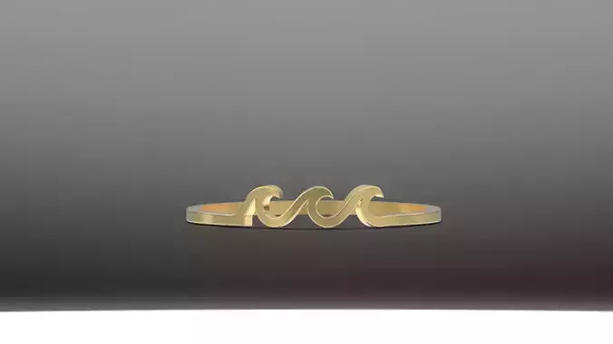 ocean wave ring