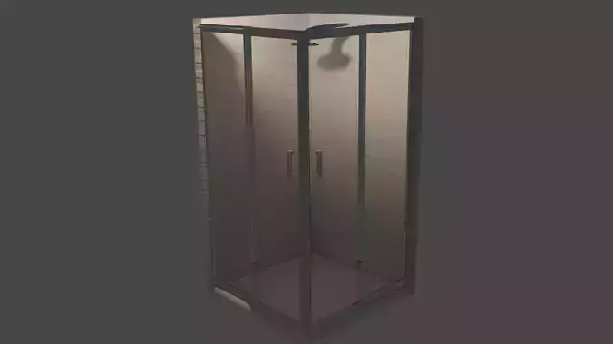 modern shower