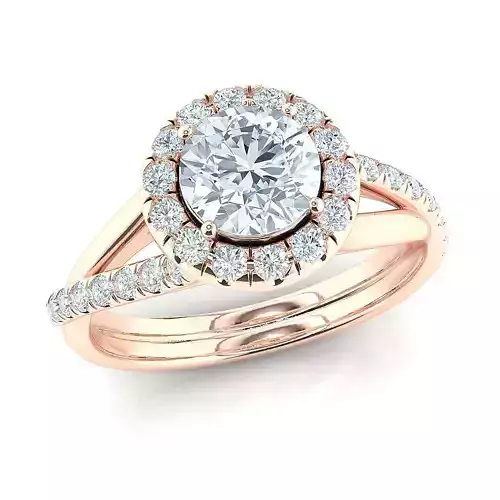 Engagement fancy ring 5-70-mm center