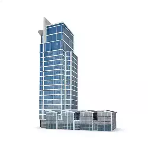 High Glass Skyscraper
