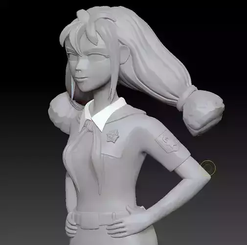 Ulyana  from Everlasting summer 3D print model