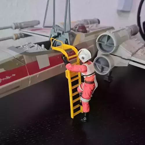 Star Wars X-Wing Entry Ladder for Hasbro 3 75 3D print model