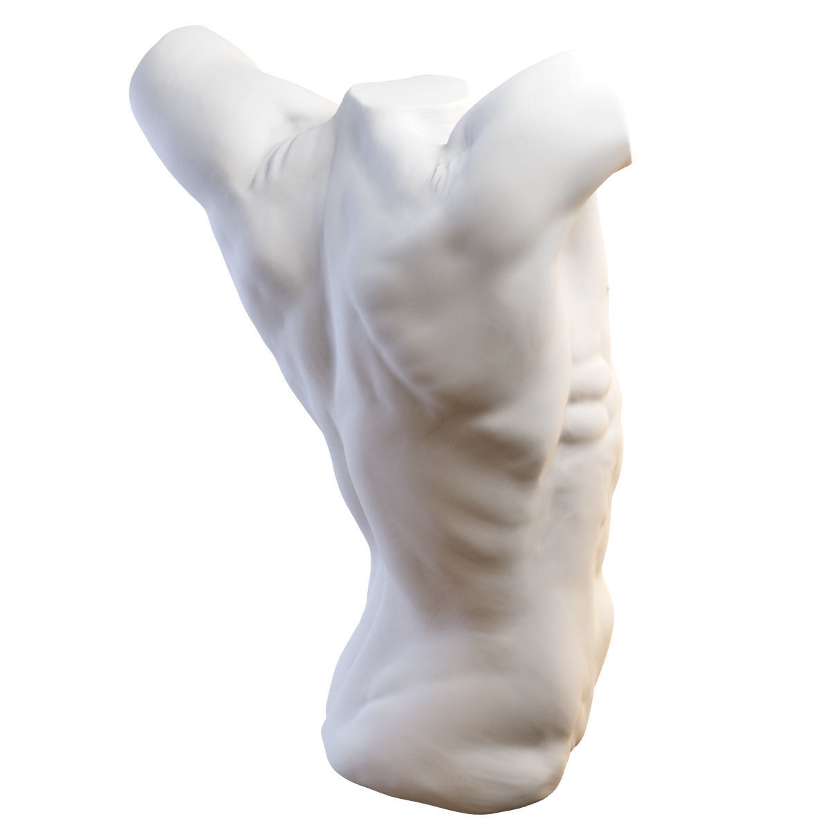 Torso mannequin 3D model_4