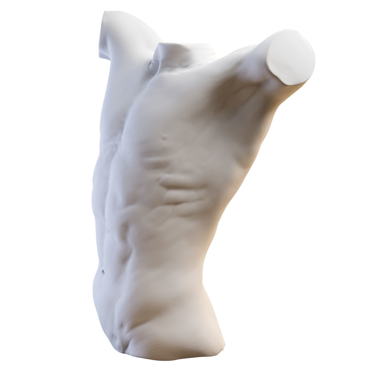 Torso mannequin 3D model_3