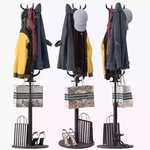 HEMNES Hat and coat stand