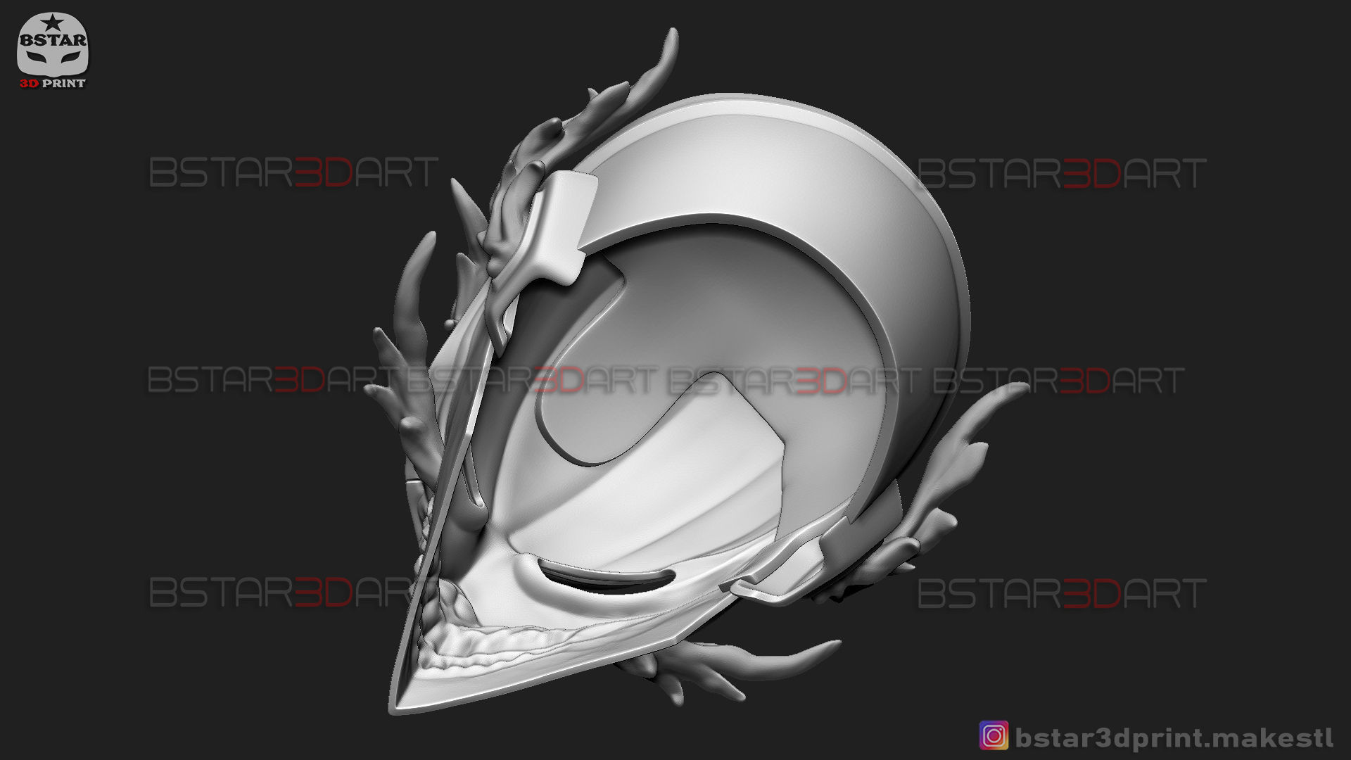 Ghost Rider Helmet - Marvel Midnight Suns  3D print model_37
