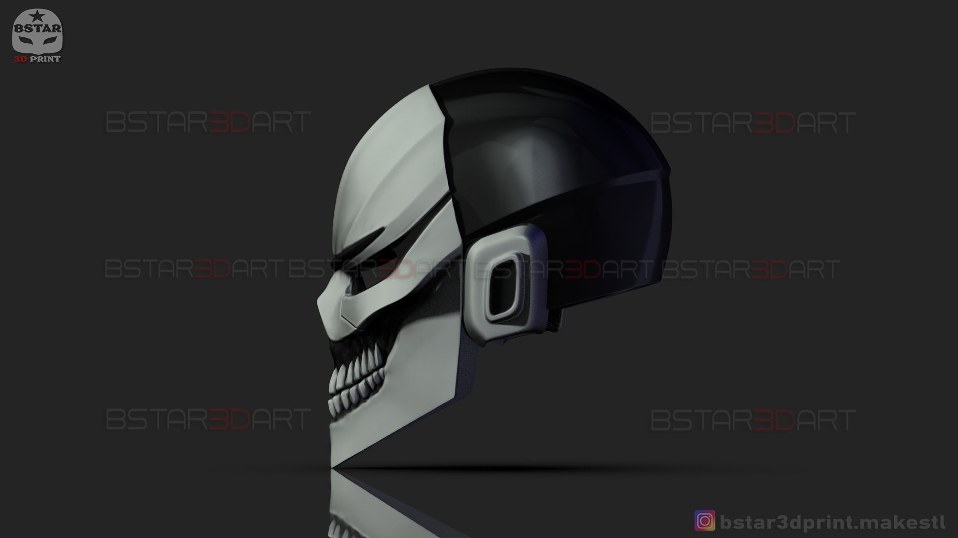 Ghost Rider Helmet - Marvel Midnight Suns  3D print model_19