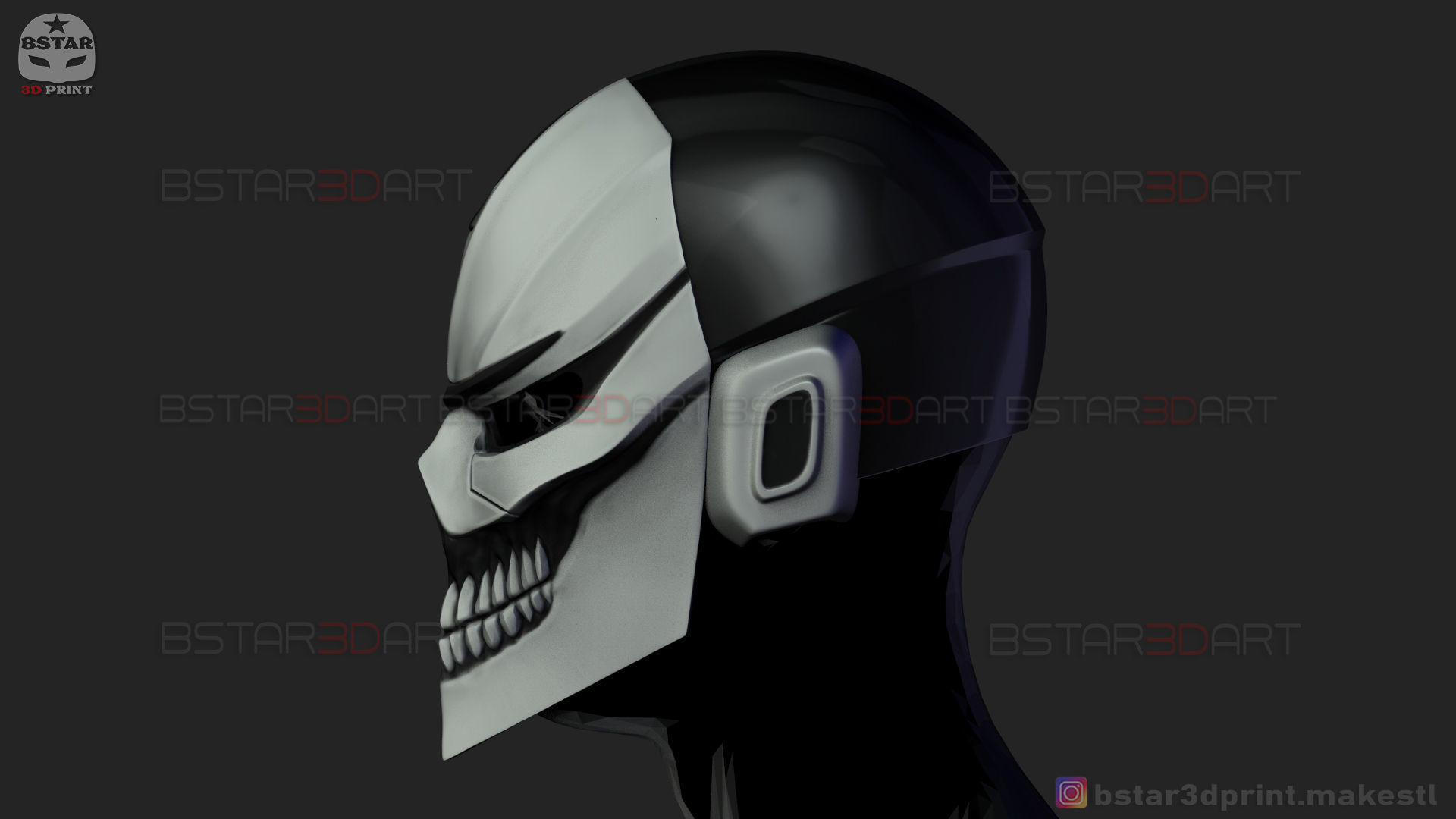 Ghost Rider Helmet - Marvel Midnight Suns  3D print model_11