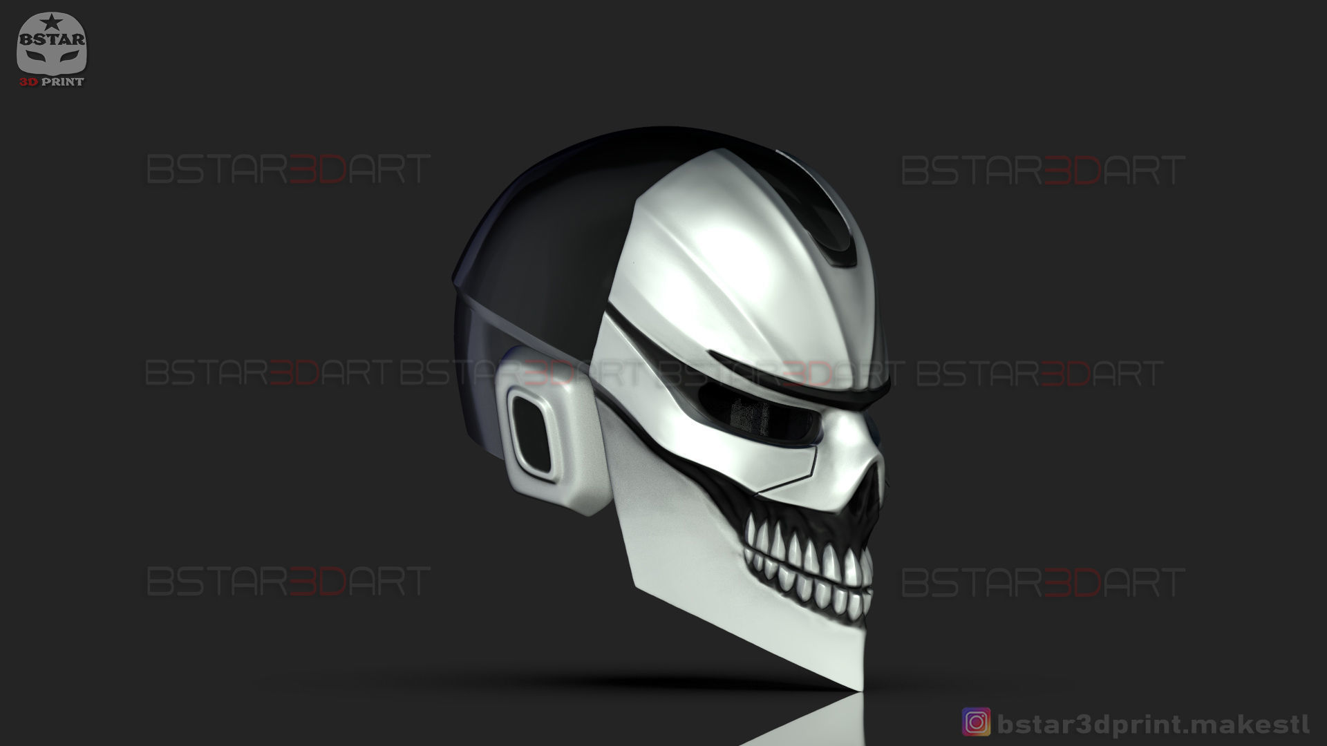 Ghost Rider Helmet - Marvel Midnight Suns  3D print model_22