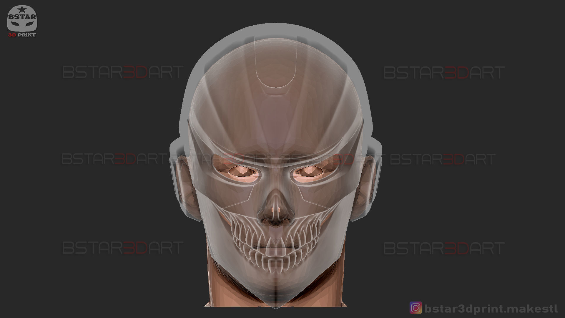 Ghost Rider Helmet - Marvel Midnight Suns  3D print model_38