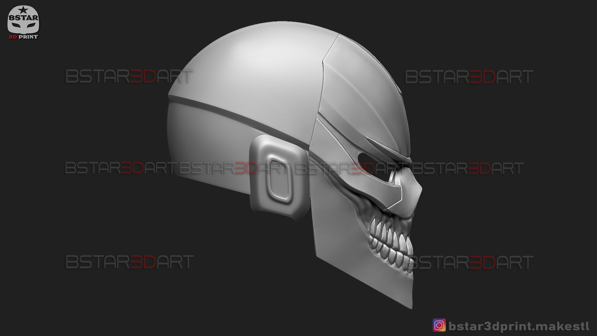 Ghost Rider Helmet - Marvel Midnight Suns  3D print model_29