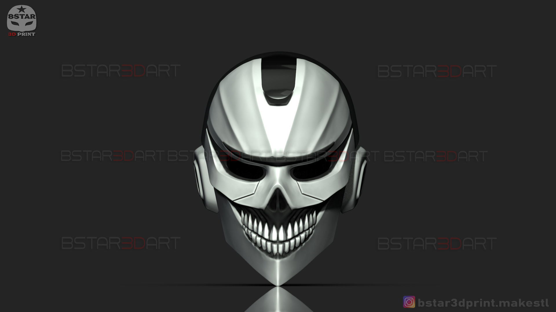 Ghost Rider Helmet - Marvel Midnight Suns  3D print model_14