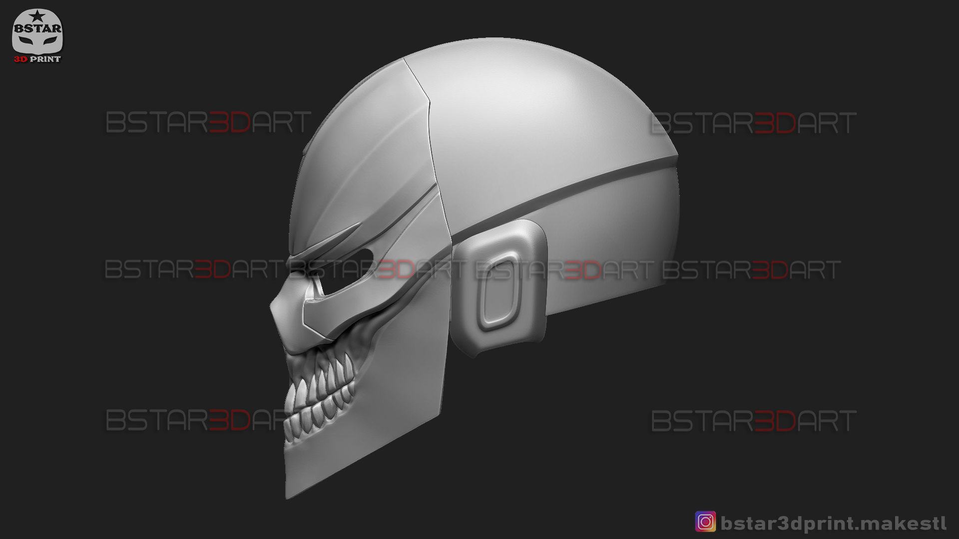 Ghost Rider Helmet - Marvel Midnight Suns  3D print model_25