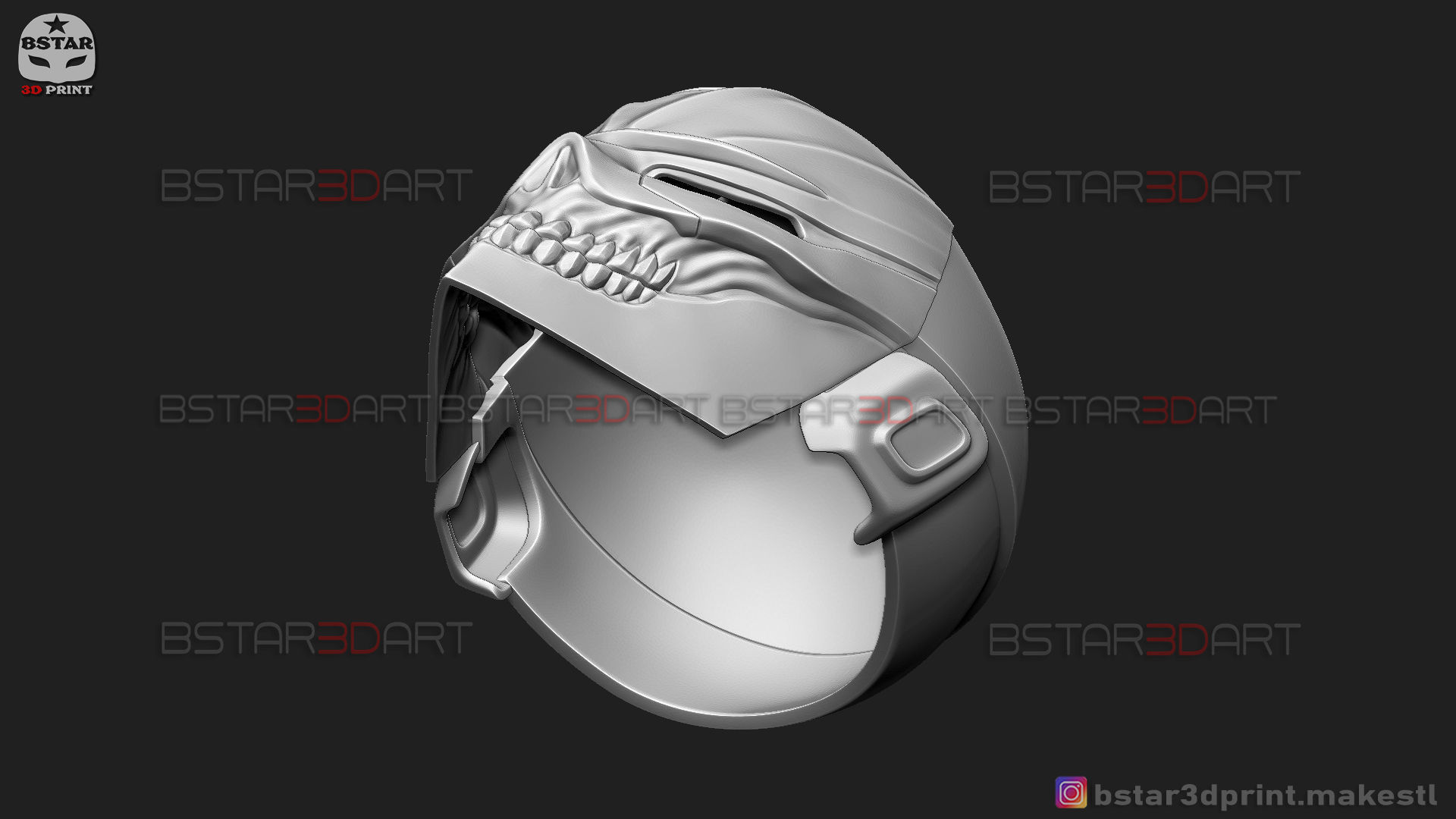 Ghost Rider Helmet - Marvel Midnight Suns  3D print model_31
