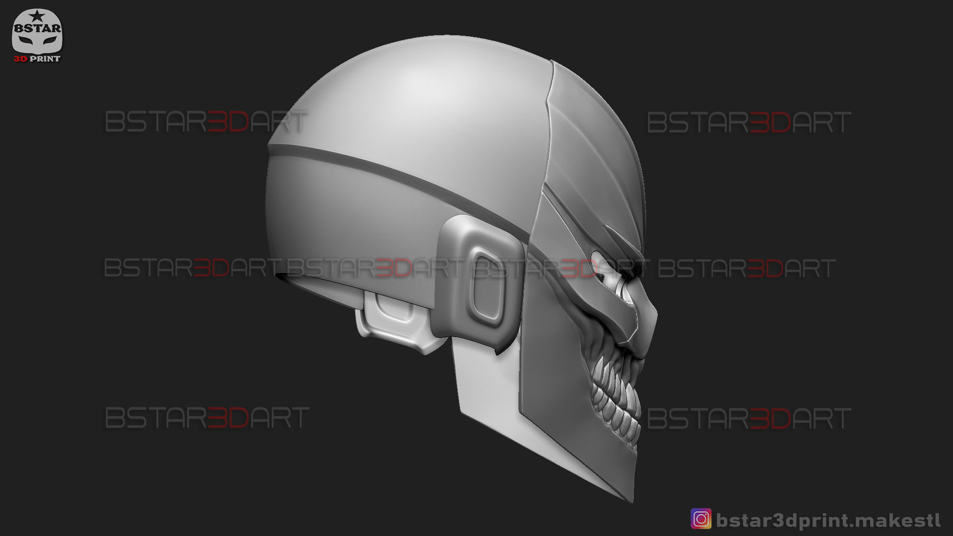Ghost Rider Helmet - Marvel Midnight Suns  3D print model_28