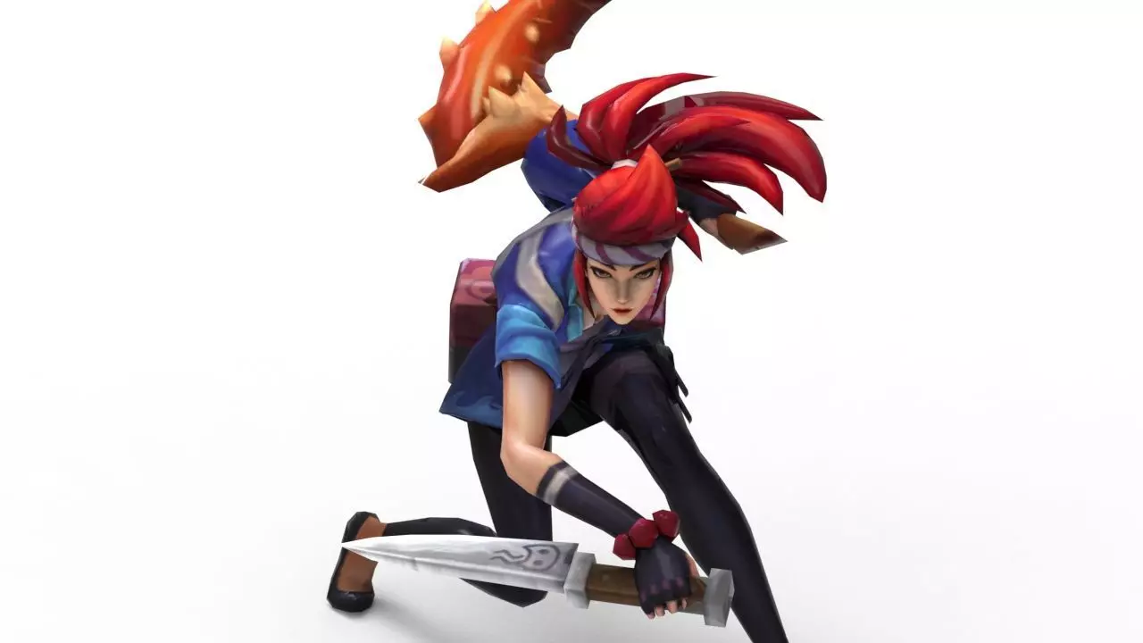 Akali Sashimi - League of Legends 3D print model_0