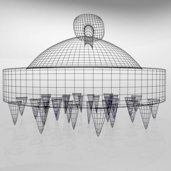 Hair Brush 01 3D model_4