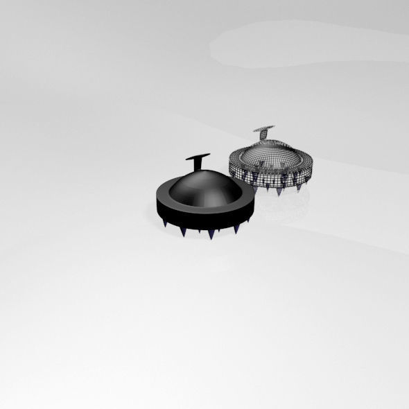 Hair Brush 01 3D model_13