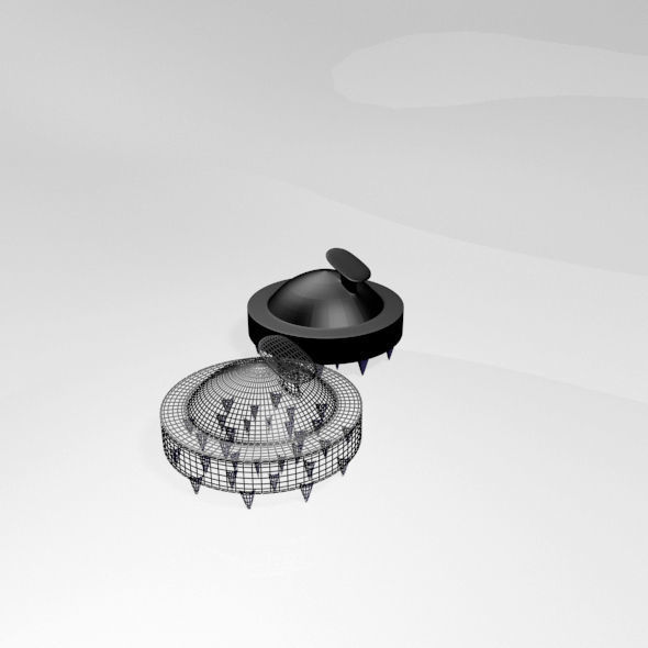 Hair Brush 01 3D model_20