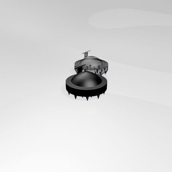 Hair Brush 01 3D model_14