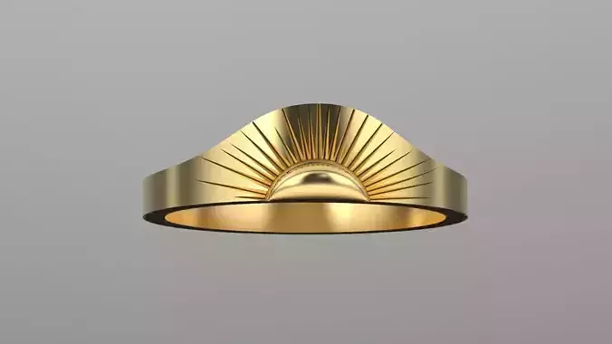 sun raise ring band