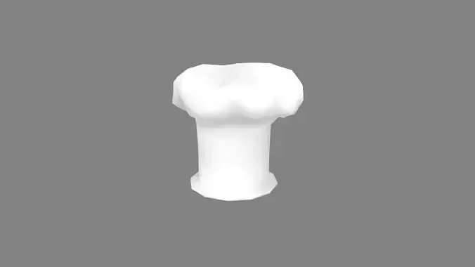 Cartoon chef hat