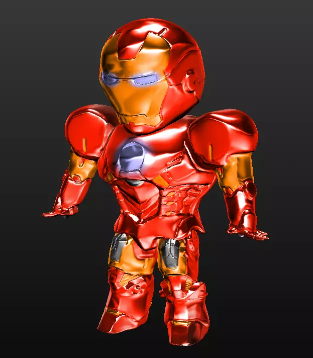 SD IronMan Free 3D print model