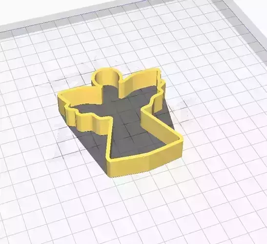 Christmas Form - Angel 3D print model Christmas Form - Angel 3D print model