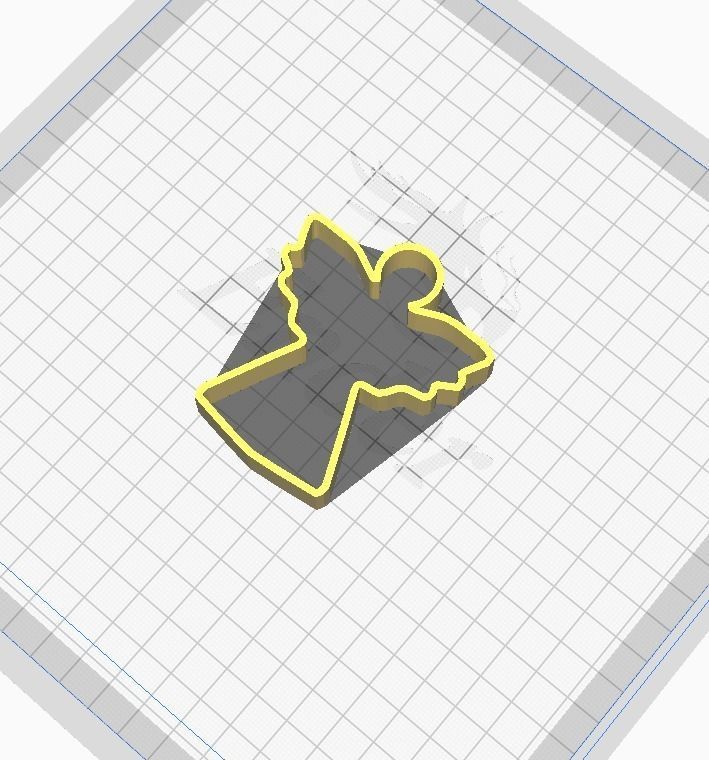 Christmas Form - Angel 3D print model_4