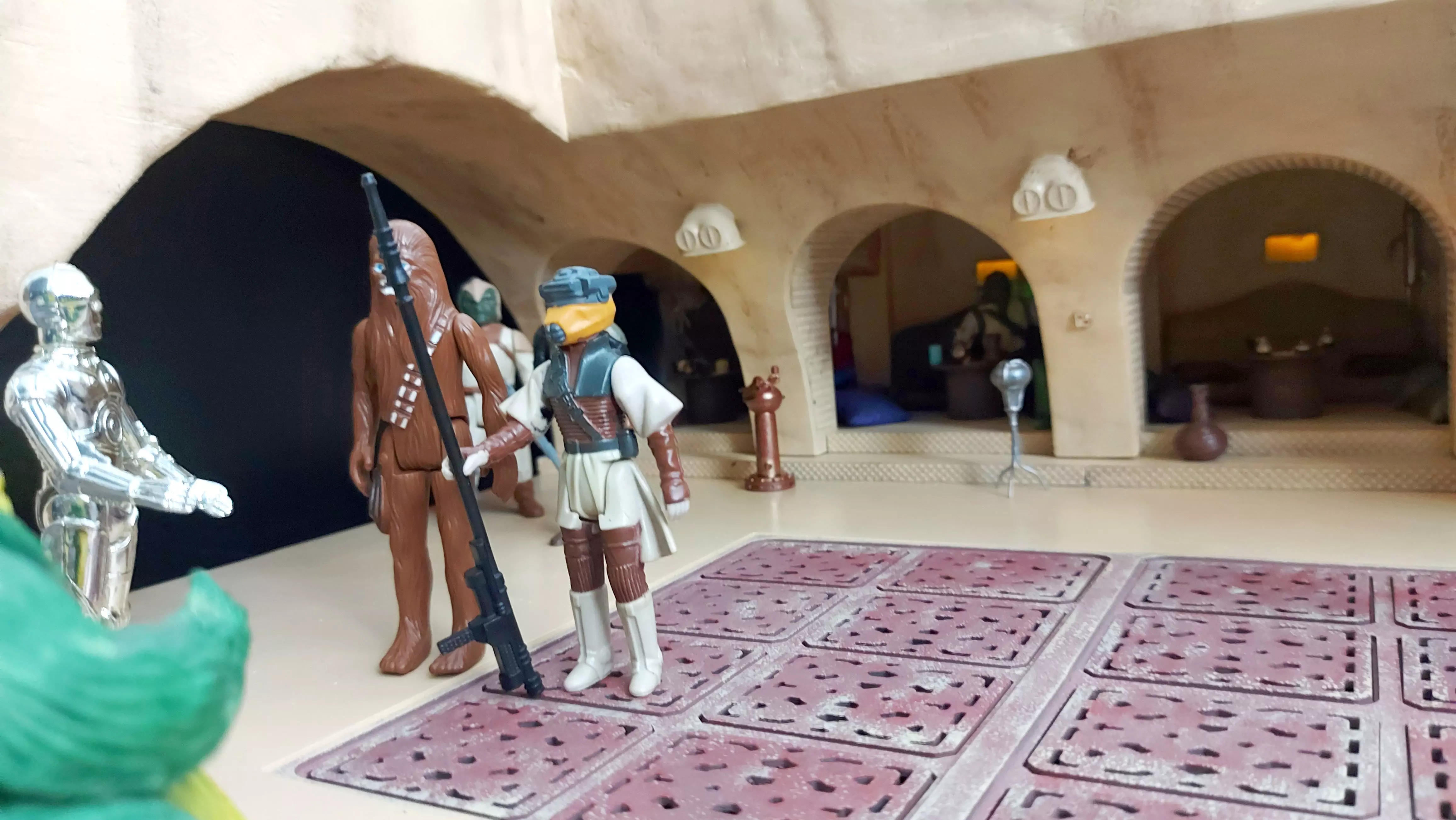 Jabbas Throne Room - Hangout area - Complete set 1-18 scale 3D Model Collection_21