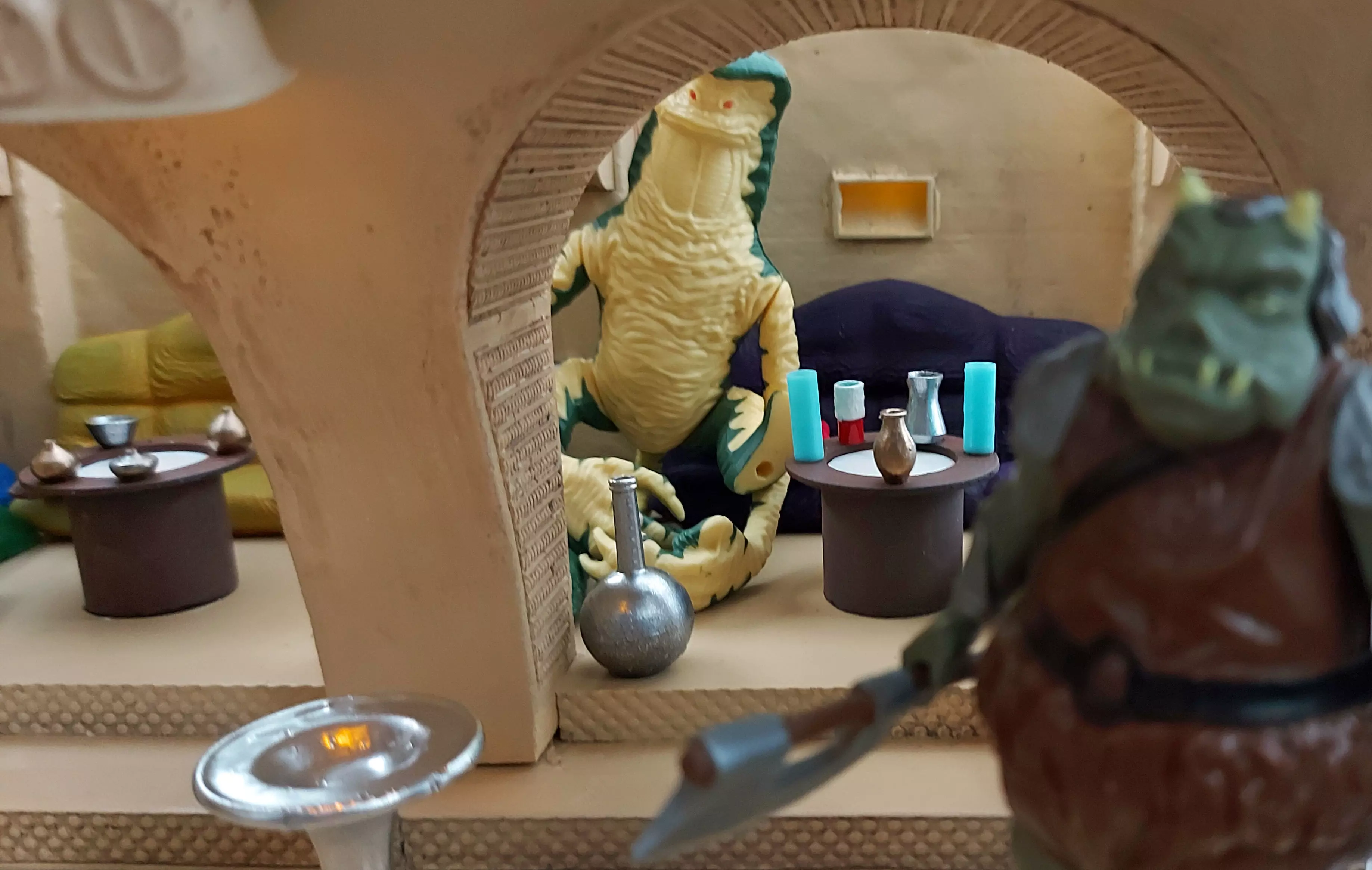 Jabbas Throne Room - Hangout area - Complete set 1-12 scale 3D Model Collection_13