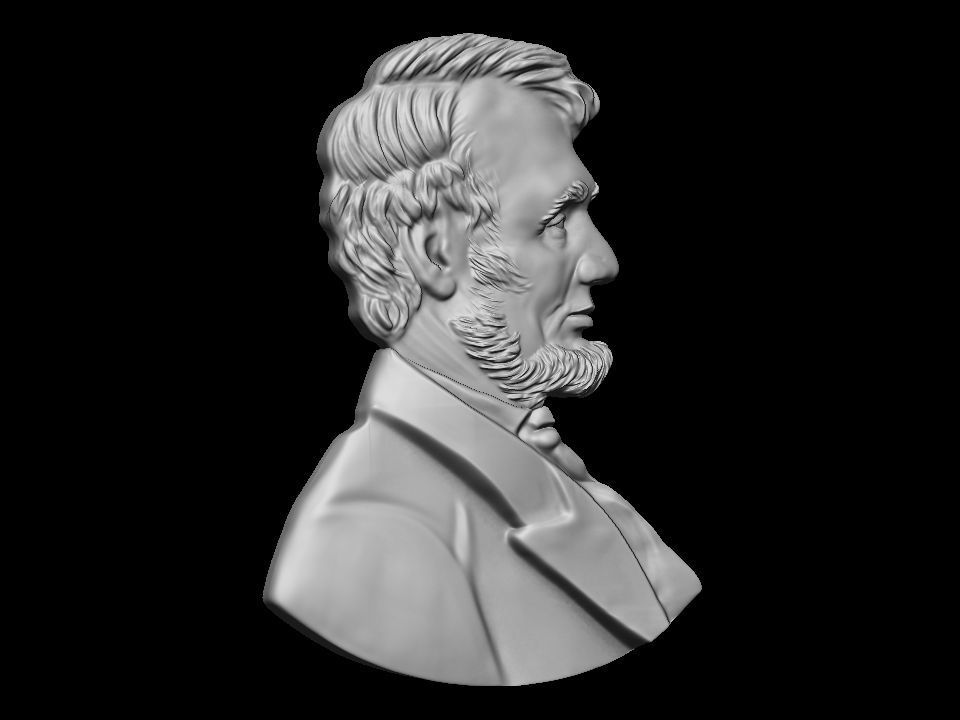 Lincoln Abraham  3D print model_1