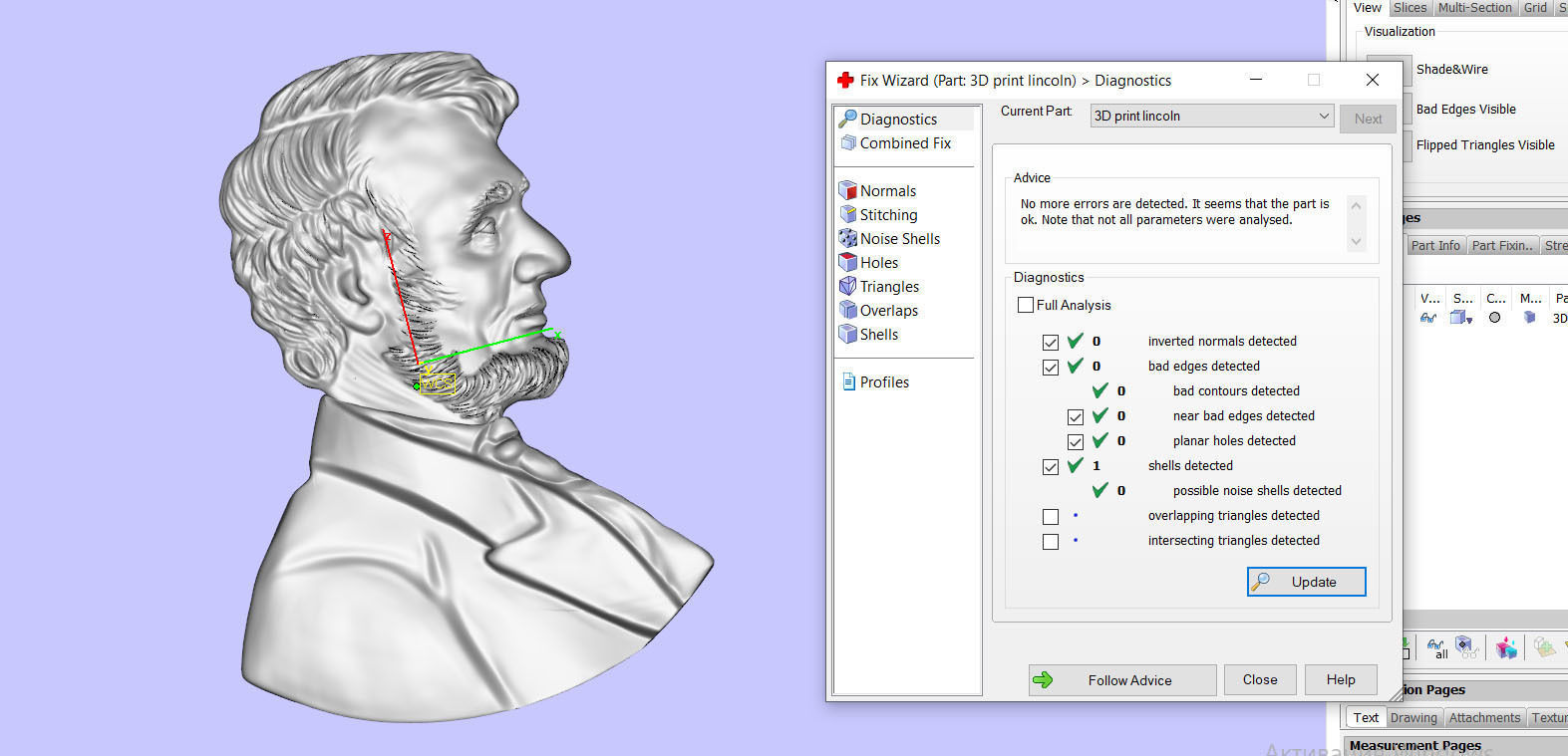 Lincoln Abraham  3D print model_6