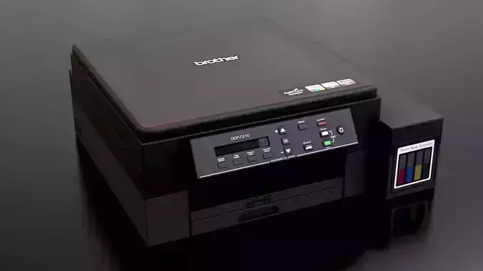 Printer Scaner Copier - Game Ready   Low-poly 3D model