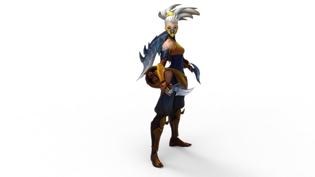 Akali Stinger - League of Legends 3D print model_5