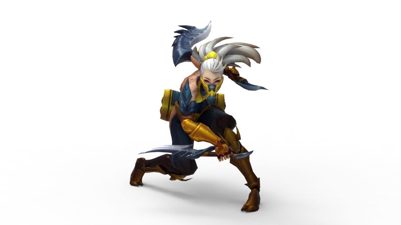 Akali Stinger - League of Legends 3D print model_1