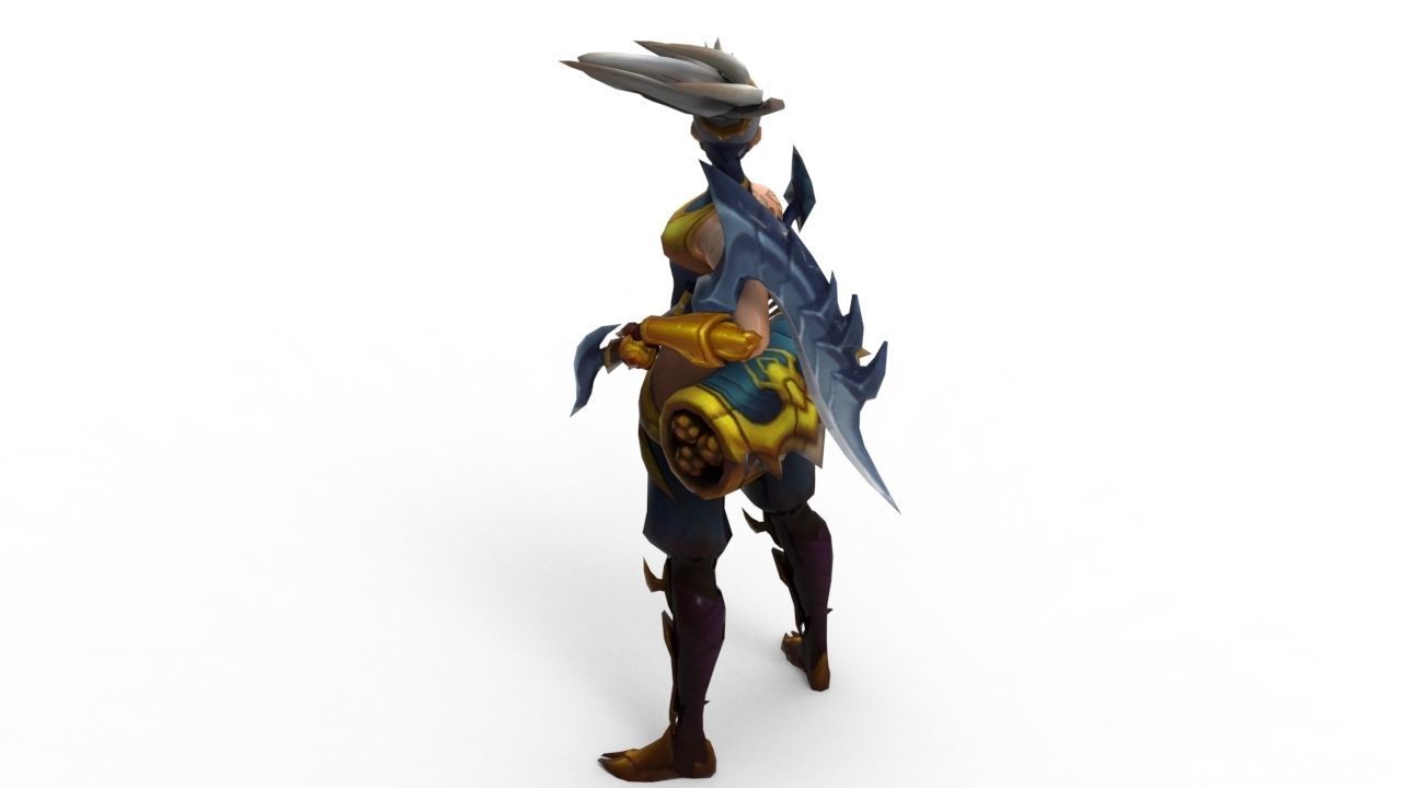 Akali Stinger - League of Legends 3D print model_7