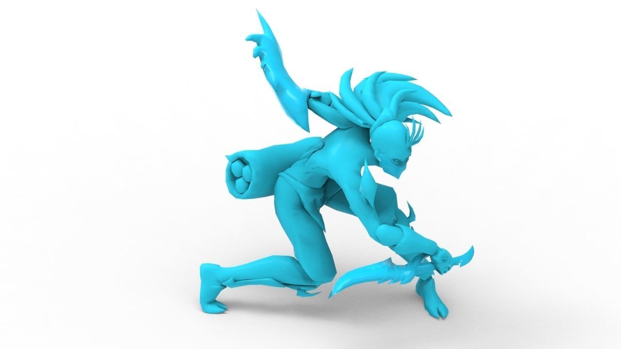 Akali Stinger - League of Legends 3D print model_12
