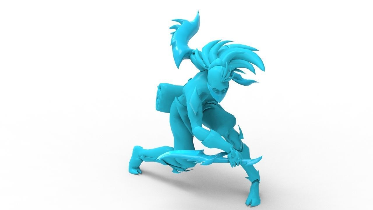 Akali Stinger - League of Legends 3D print model_9