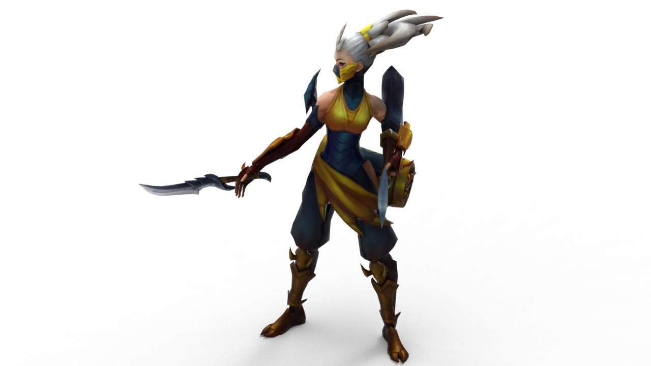 Akali Stinger - League of Legends 3D print model_6