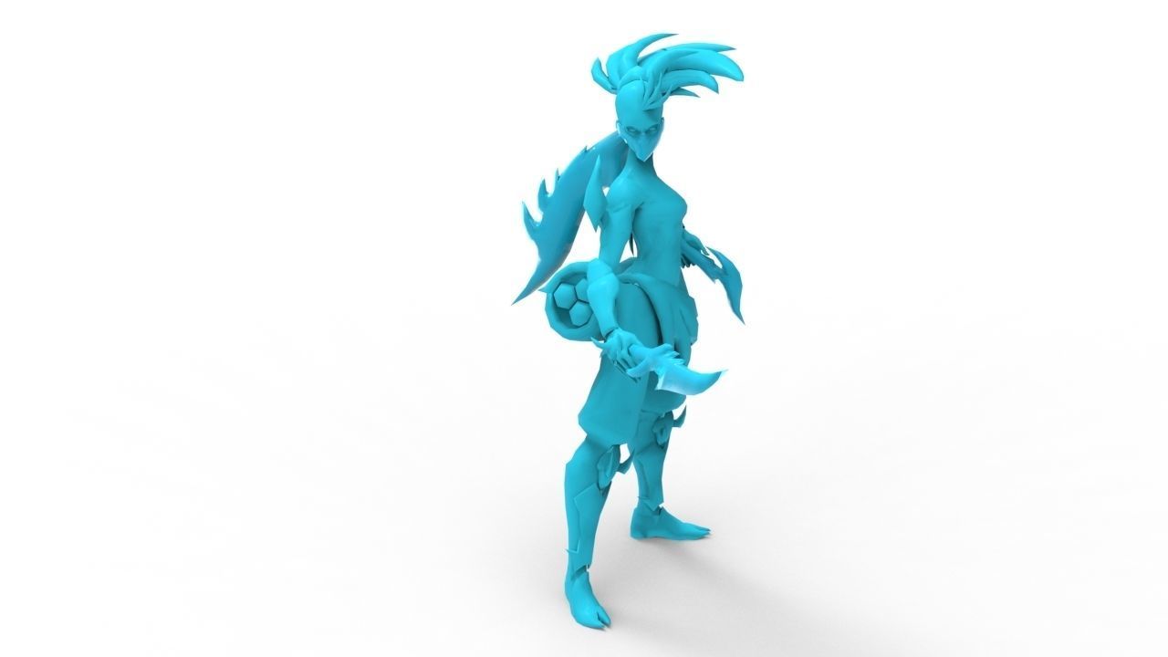 Akali Stinger - League of Legends 3D print model_13