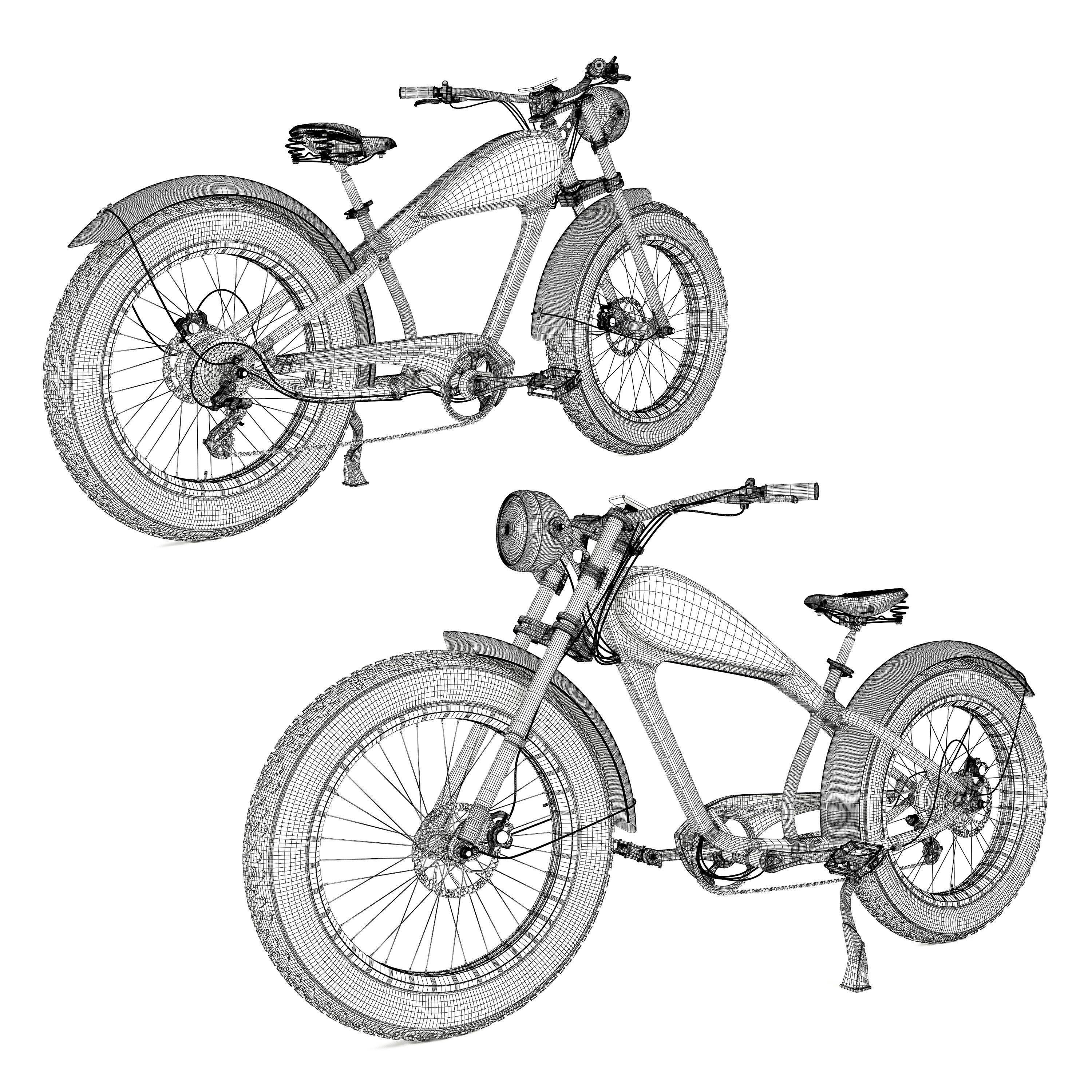 bike electric  3D model_6