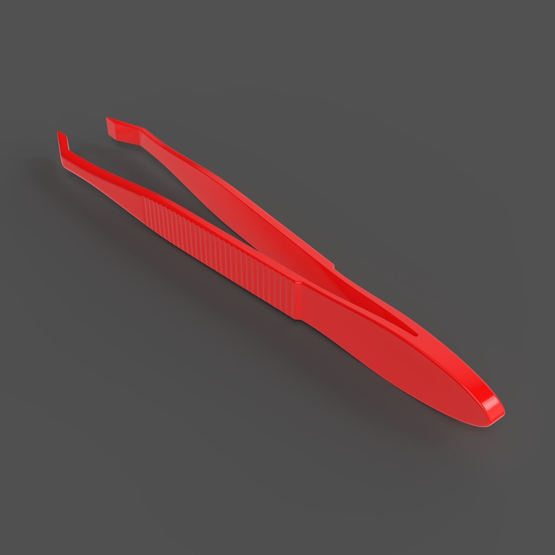 Tweezers pair of 3D model_5